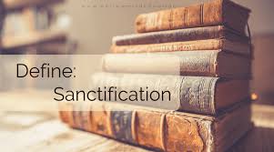 To show the need to define the words sanctification and distinction